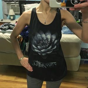 Perfect black namaste yoga tank